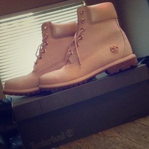 rose gold timberland boots